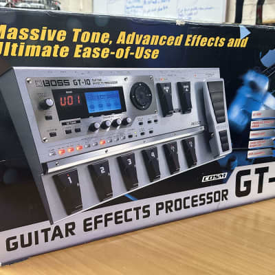 Reverb.com listing, price, conditions, and images for boss-gt-10-guitar-effects-processor