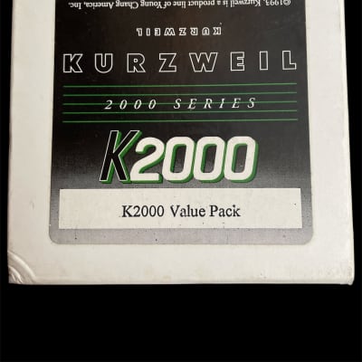 Kurzweil  K2000 Value Pack 10 Disk Sample/Program Set for the Kurzweil K2000 Series