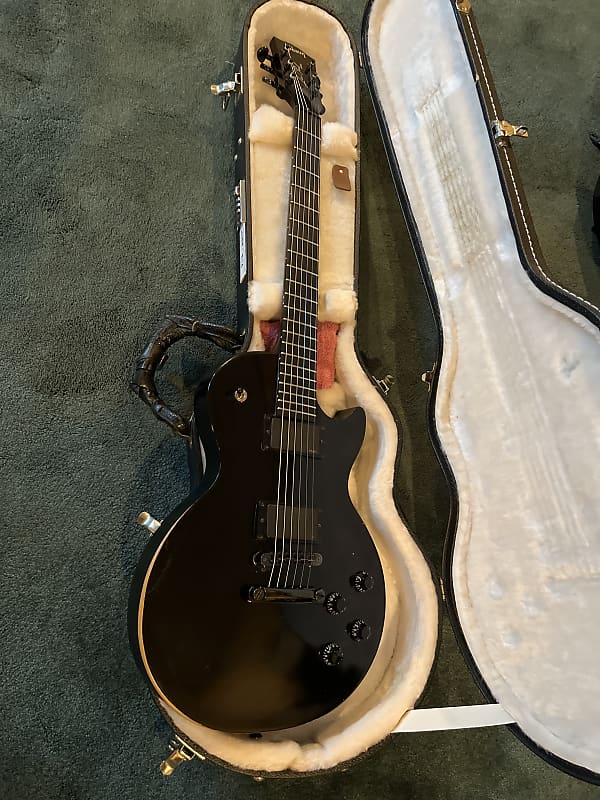 Gibson Les Paul Studio Gothic II EMG 2006 - Gothic Black Gibson Les Paul Studio Gothic II EMG 2006 - Gothic Black