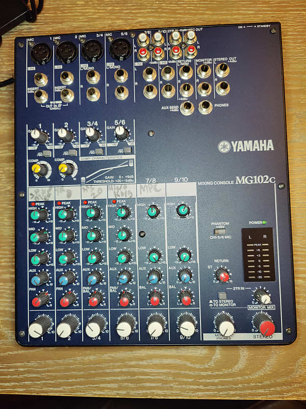 Yamaha MG102C 10 Channel Mixer | Reverb