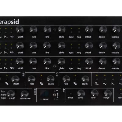 Twisted Electrons Therapsid MkII SID Chiptune Synth w/Extra