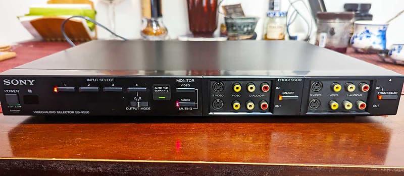 Sony SB-V550 audio selector switch with remote control, (price lowered!)