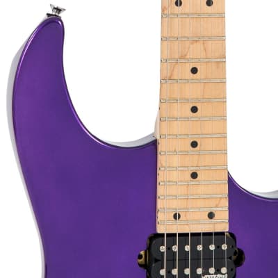 Vintage V6M24 ReIssued Series Electric Guitar ~ Pasadena Purple image 7