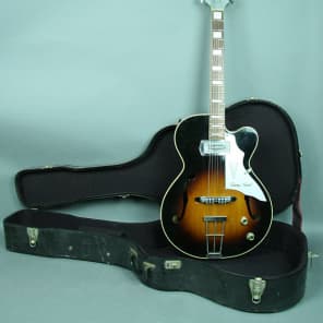 Kay  Barney Kessel "Artist" Model K6701 Sunburst Hollowbody Electric Guitar 1957 Sunburst image 1