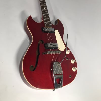 GIMA archtop thinline guitar 1960s - German vintage image 25