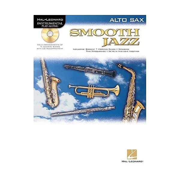 Smooth Jazz Alto Sax PlayAlong Book/CD Pack Reverb