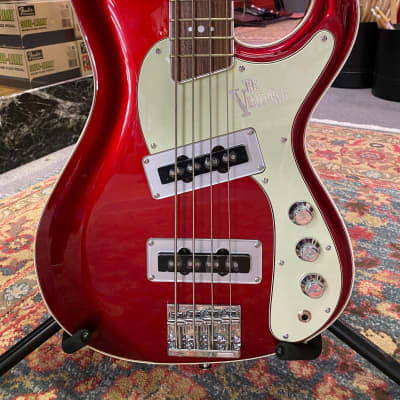 Aria 40th Anniversary Ventures Bass Candy Apple Red image 6