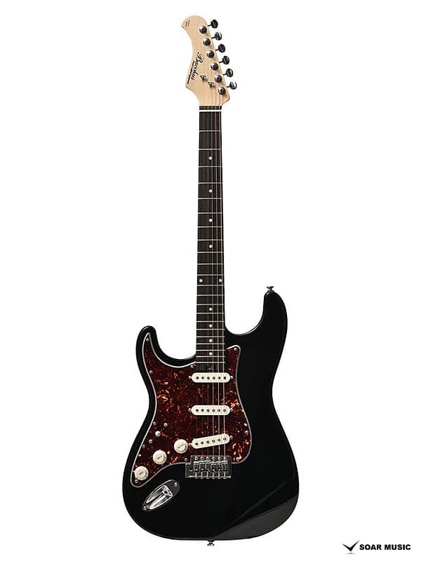 Bacchus BST-STD-LH/R - BLK Left handed Guitar | Reverb Australia