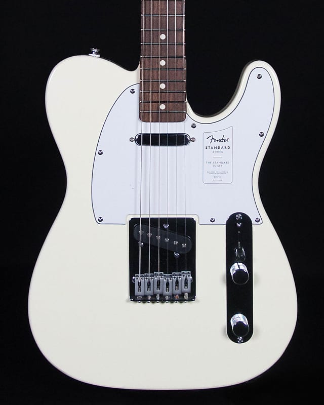 Fender Standard Telecaster, Laurel FB, Olympic White image 1