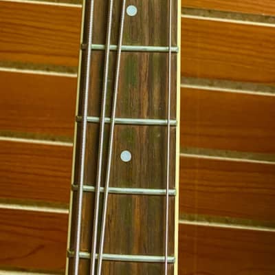 JB Player JBEAB3500 Medium-Scale Acoustic Bass - Natural - Hard Case INCLUDED image 9