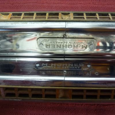 Hohner Chord-48 Orchestra Plus grand HARMONICA au monde 60cm image 6