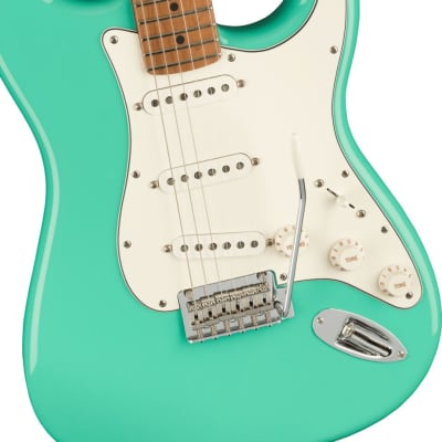 Fender Player LTD Stratocaster Seafoam Green Roasted MN image 3