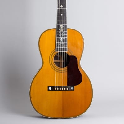 Regal  Concert Size Custom Built Flat Top Acoustic Guitar,  c. 1928, ser. #4041, black hard shell case. image 1
