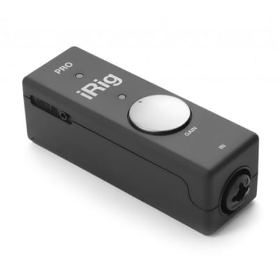 IK Multimedia iRig Pro Universal USB Audio MIDI Ultra Portable Travel Interface 1/4" TRS 3-Pin XLR image 4