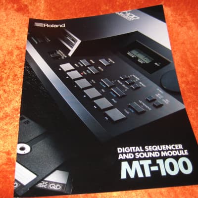 Roland MT-100 Digital Sequencer and Sound Module From 1989