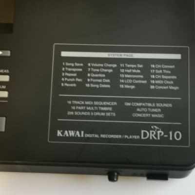 Kawai DRP -10 16 track midi sequencer