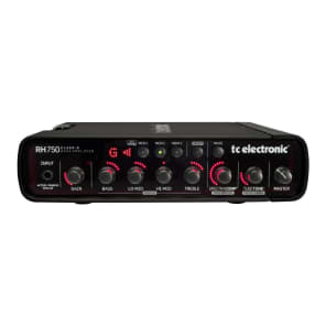TC Electronic RH750 750w Compact Bass Amp Head