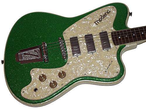 【希少】italia guitar modena ビザール ゴールドスパークル 希少】italia guitar modena ビザール ゴールドスパークル