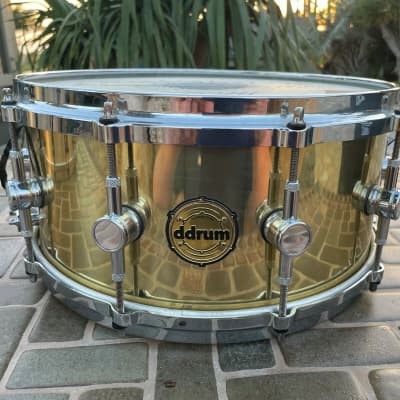 Ddrum Modern Tone 6.5x14 Brass Snare Drum - USED BY CATTLE DECAP!! image 8