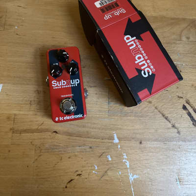 TC Electronic Sub N' Up Mini Octaver 2017 - Present - Red for sale