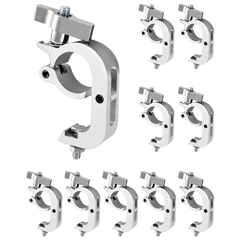 Stage Light Clamp Hook, Pack Of 10, 330 Lb. Aluminum Stage | Reverb