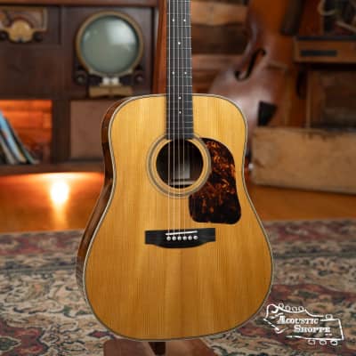 Gallagher The Bluegrass Bell Torrefied Adirondack/Madagascar Rosewood Sunburst Dreadnought Acoustic Guitar #4110 image 7