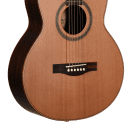 Teton STR155NT 155 Series Range Western Red Cedar Top Mahogany Neck 6-String Acoustic Guitar-Natural