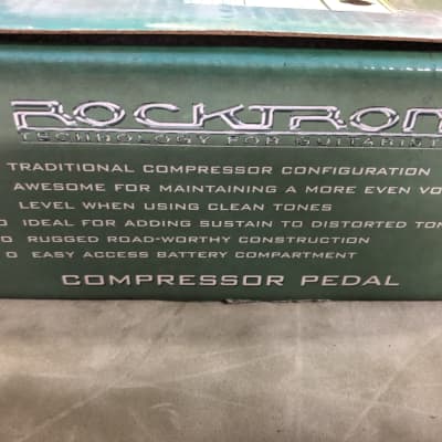 Rocktron Big Crush Compressor Effect Pedal image 7