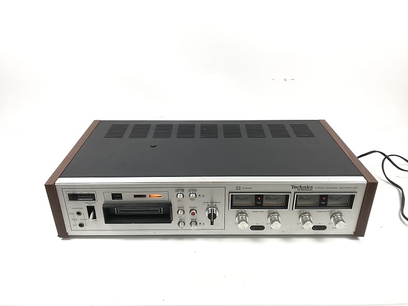 Technics By Panasonic RS858US Quad 8Track 4Ch Tape Recorder Reverb