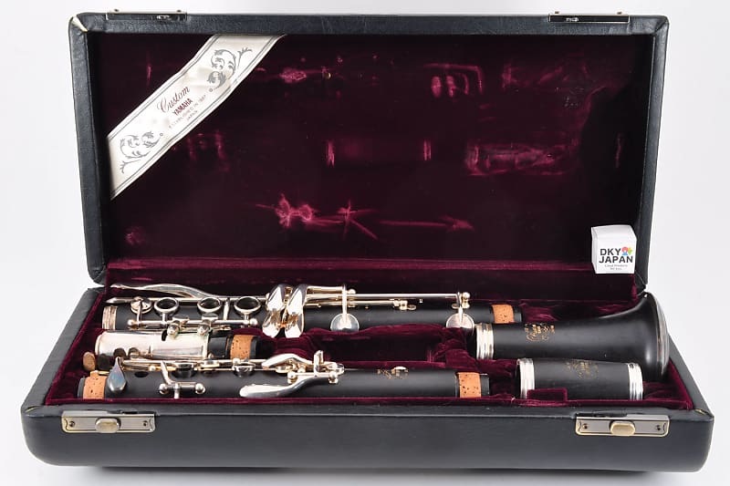 YAMAHA YCL-851II Custom CX Bb Clarinet with Hard Case Japan