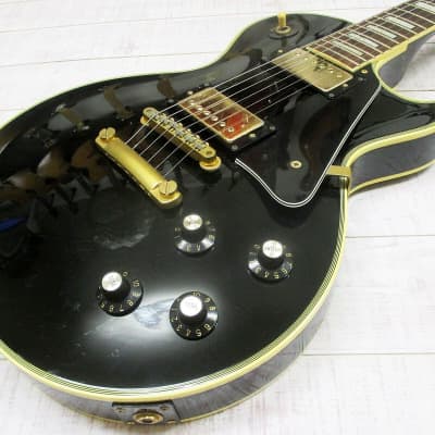 Greco 1987 EG-500 Les Paul Custom Black Beauty Mint