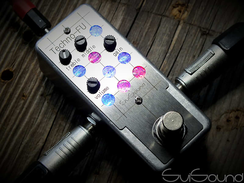 Distortion - fuzz SviSound Techno-FU (express demo) - YouTube