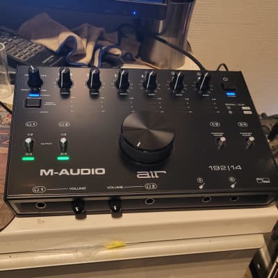 M-Audio AIR 192|14 USB Audio / MIDI Interface 2019 - 2020 - Black for sale