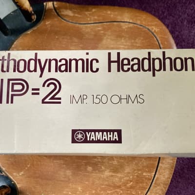 Vintage Yamaha HP-2 Orthodynamic Headphones Excellent! image 12