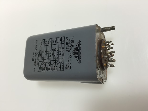 Vintage Triad HS-66 Matching Line Input Output Transformer Vintage Triad HS-66 Matching Line Input Output Transformer