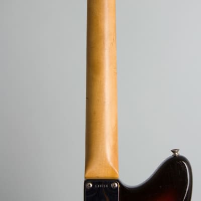 Fender  Jazzmaster Solid Body Electric Guitar (1964), ser. #L40716, black hard shell case. image 9