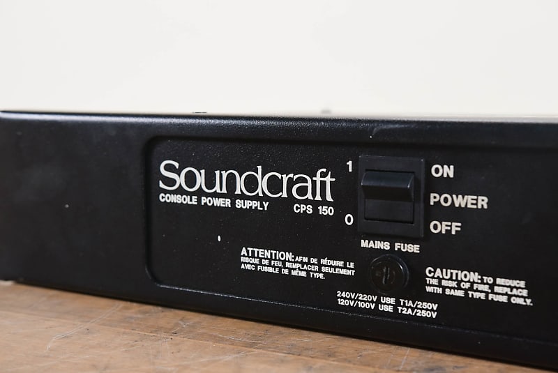 Soundcraft CPS-150 Power Supply Unit (church owned) CG00PML