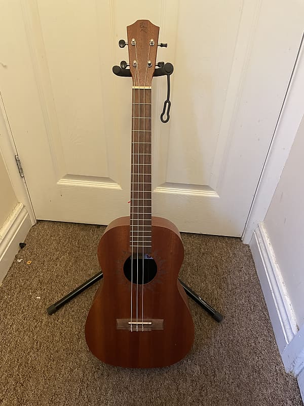 Baton Rouge V2 Baritone Sun currently in Tenor Guitar tuning Reverb