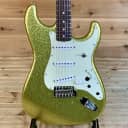 Fender Dick Dale Stratocaster Electric Guitar - Chartreuse Sparkle