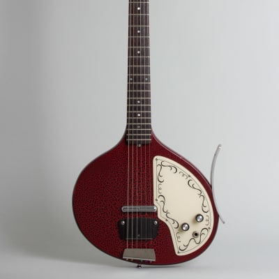 Danelectro Sitar Solid Body Electric Guitar (1968), black Danelectro Sitar Solid Body Electric Guitar (1968), black