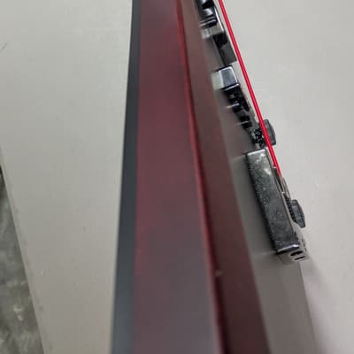 Ibanez MDB5-OXB Mike D'Antonio Signature Destroyer Bass 2022 - 2023 - Oxblood Weathered Black - DR Red Devil Stings and custom case image 12