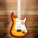 Fender Affinity Series™ Stratocaster® FMT HSS, Maple Fingerboard, White Pickguard, Sienna Sunburst
