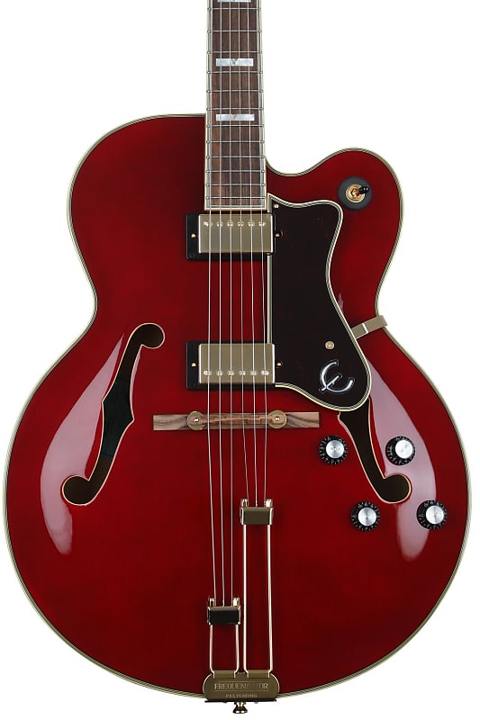 Epiphone Broadway Hollowbody Electric Guitar - Wine Red (BroadWRd1