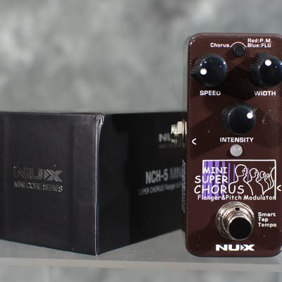 Reverb.com listing, price, conditions, and images for nux-nux-nch-5-super-chorus-flanger-pitch