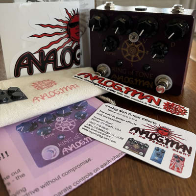 Analogman King of Tone V4 (White) | Reverb