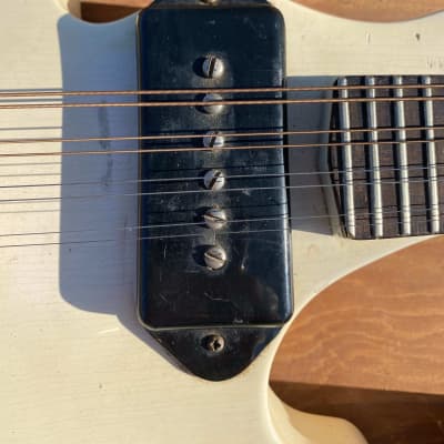* UPDATE photos found * Vintage Custom Double Neck Mandolin/Guitar The Stonemans and Cousin Wilbur image 9