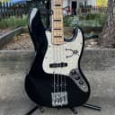 Fender MIM Geddy Lee Jazz Bass with Hardcase, Black, 2019