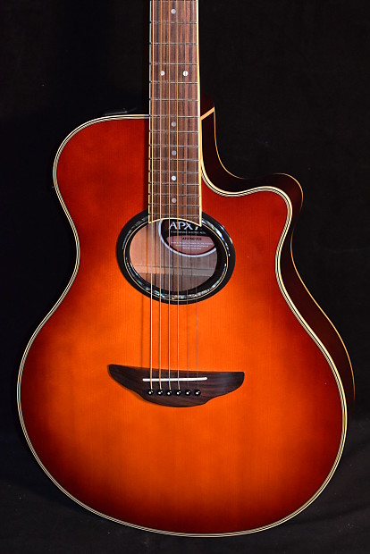 Yamaha APX700 Acoustic/Electric Guitar Vintage Cherry Sunburst image 1