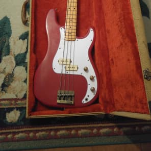 Fender American Precision Bass Special 1980 Red image 3
