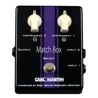 Carl Martin Match Box A/B Switcher Guitar Effects Pedal 438845 852940000394 image 1